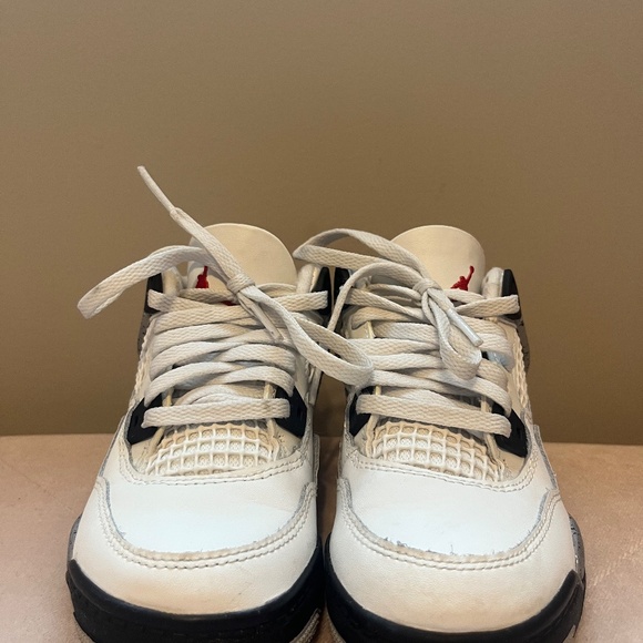 Retro Jordan 4 Cement Remastered Kids Size 11.5C - Picture 2 of 8